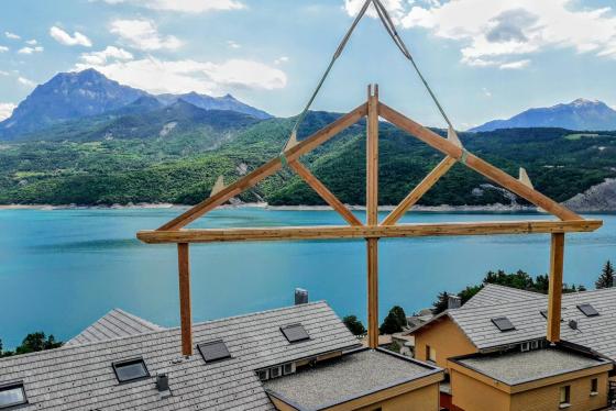 En douglas hors aubier