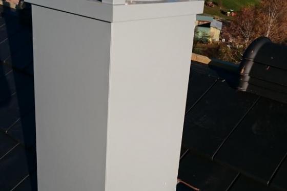 Cheminée tôle thermolaquée